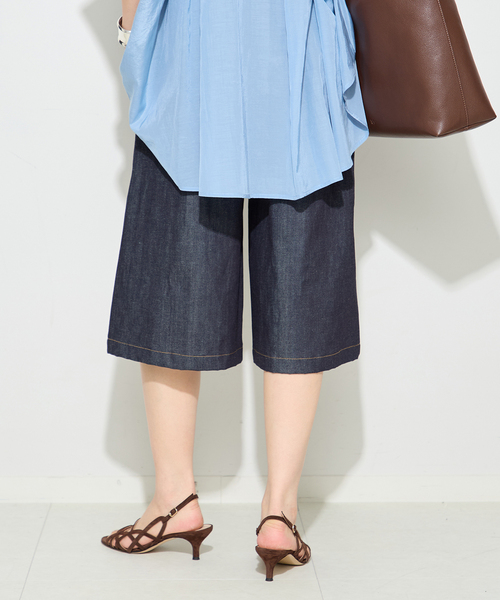 journal standard L'essage(ジャーナルスタンダードレサージュ)の「DENIMショートパンツ(その他パンツ・レディース・ネイビー/ブラック・38/36)」の14枚目の写真