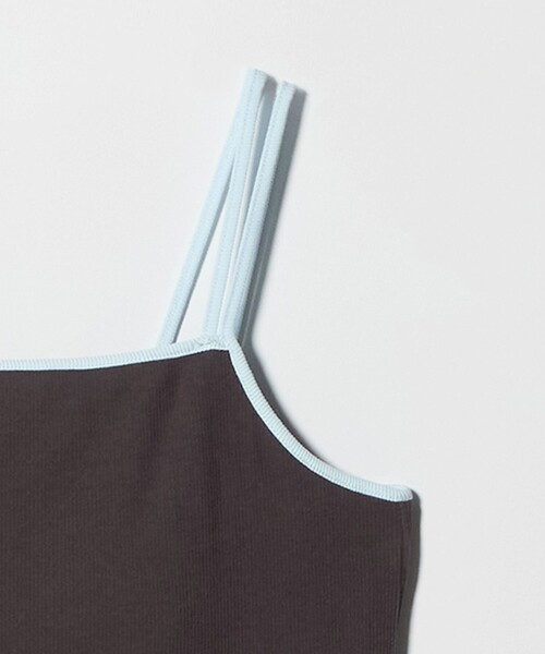 BEAUTY&YOUTH UNITED ARROWS(ビューティーアンドユースユナイテッドアローズ)の「カラーパイピング 2ストラップ キャミソール(キャミソール・レディース・ダークブラウン/ブラック/オフホワイト/ベージュ・FREE)」の20枚目の写真