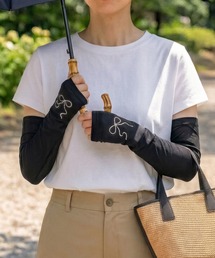 Wpc. | Wpc. Patterns アームカバー UVカット ロング リボン刺繍(アームカバー)