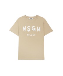MSGM KIDS（エムエスジーエムキッズ）の「【NEW】MSGM KIDS ブラッシュロゴTシャツ（Tシャツ/カットソー）」