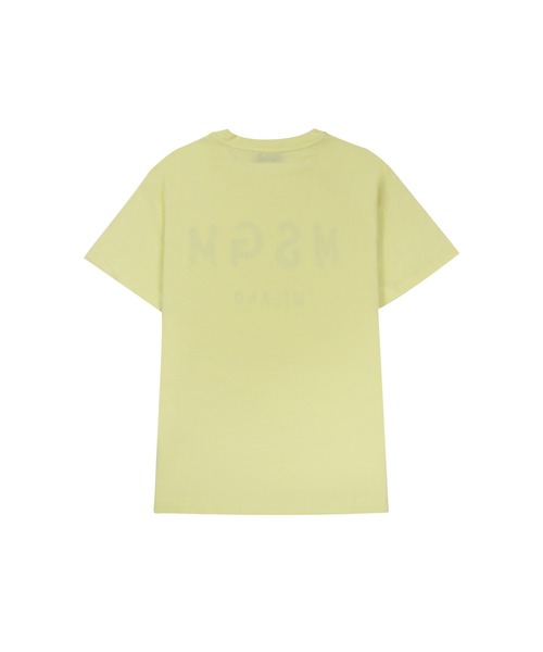 MSGM KIDS(エムエスジーエムキッズ)の「【NEW】MSGM KIDS ブラッシュロゴTシャツ(Tシャツ/カットソー・キッズ・ブラック×ピンク/ライトイエロー/ブラック/ブラウン系/ホワイト/サンドベージュ/ブルー系・4/10/12/14/8)」の20枚目の写真