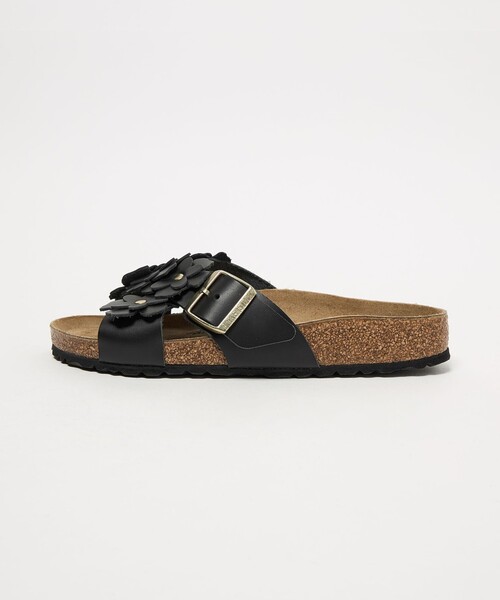BIRKENSTOCK(ビルケンシュトック)の「【国内EXCLUSIVE】<BIRKENSTOCK>SIENA フラワー サンダル(サンダル・レディース・ブラック/ライトピンク・35/36/39/38/37)」の6枚目の写真
