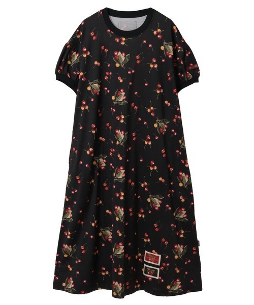 PINK HOUSE（ピンクハウス）の「さくらんぼプリントカットソーワンピース（ワンピース・レディース・ネイビー/ブラック/レッド/ホワイト・フリー）」の3枚目の写真