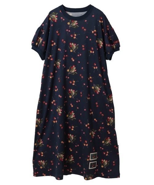 PINK HOUSE（ピンクハウス）の「さくらんぼプリントカットソーワンピース（ワンピース・レディース・ネイビー/ブラック/レッド/ホワイト・フリー）」の5枚目の写真