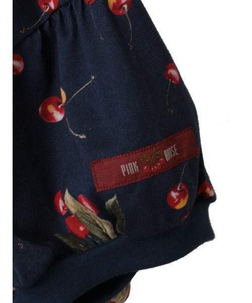 PINK HOUSE（ピンクハウス）の「さくらんぼプリントカットソーワンピース（ワンピース・レディース・ネイビー/ブラック/レッド/ホワイト・フリー）」の8枚目の写真