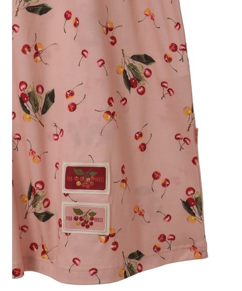 PINK HOUSE（ピンクハウス）の「さくらんぼプリントカットソーワンピース（ワンピース・レディース・ネイビー/ブラック/レッド/ホワイト・フリー）」の15枚目の写真