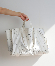 IENA ENFANT（イエナアンファン）の「【BASIC】ボンジュール2wayトートバッグ （ドット）（トートバッグ）」
