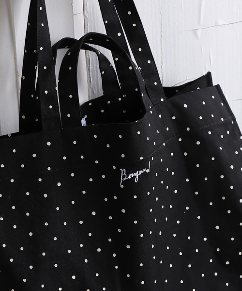 IENA ENFANT(イエナアンファン)の「【BASIC】ボンジュール2wayトートバッグ (ドット)(トートバッグ・レディース・ホワイト/ブラック/グレー・FREE)」の22枚目の写真