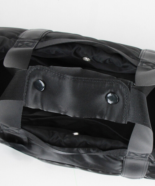 YOSEMITE(ヨセミティ)の「YOSEMITE STRAP/ヨセミテストラップ PADDING NYLON DRAWSTRING TOTE M/パディング ナイロン ドローストリング トートバッグ(トートバッグ・メンズ・ブラック/オリーブ・ONE SIZE)」の15枚目の写真