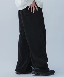 +phenix（プラスフェニックス）の「【+phenix / プラスフェニックス】TECH SWEAT WIDE PANTS　ワイドストレート　ドローコード仕様　スウェットパンツ（スウェットパンツ）」
