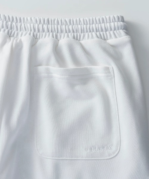+phenix(プラスフェニックス)の「【+phenix / プラスフェニックス】TECH SWEAT WIDE PANTS ワイドストレート ドローコード仕様 スウェットパンツ(スウェットパンツ・メンズ・ブラック/ホワイト・X-LARGE/LARGE/MEDIUM)」の16枚目の写真