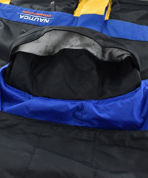 NAUTICA(ノーティカ)の「【USED】90’s Nautica Competition ギアジャケット(ナイロンジャケット・メンズ・ブラック・LARGE)」の12枚目の写真
