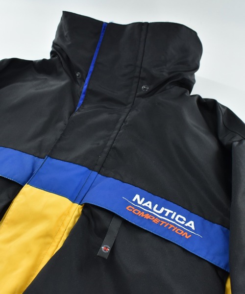 NAUTICA(ノーティカ)の「【USED】90’s Nautica Competition ギアジャケット(ナイロンジャケット・メンズ・ブラック・LARGE)」の2枚目の写真