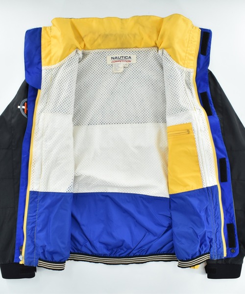 NAUTICA(ノーティカ)の「【USED】90’s Nautica Competition ギアジャケット(ナイロンジャケット・メンズ・ブラック・LARGE)」の13枚目の写真