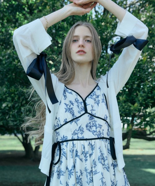 UV PROTECTION RIBBON CARDIGAN（カーディガン/ボレロ）｜EIMY ISTOIRE