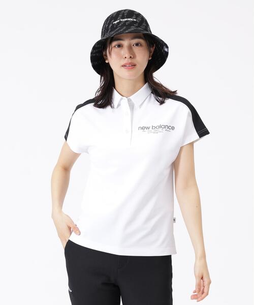 New Balance Golf（ニューバランスゴルフ）の「【new balance golf】ＦＲＥＮＣＨ　ＳＬＥＥＶＥ　ＣＯＬＬＡＲ　ＳＨＩＲＴ（シャツ/ブラウス・レディース・ベージュ/ホワイト/ブラック・MEDIUM/SMALL/LARGE）」の2枚目の写真