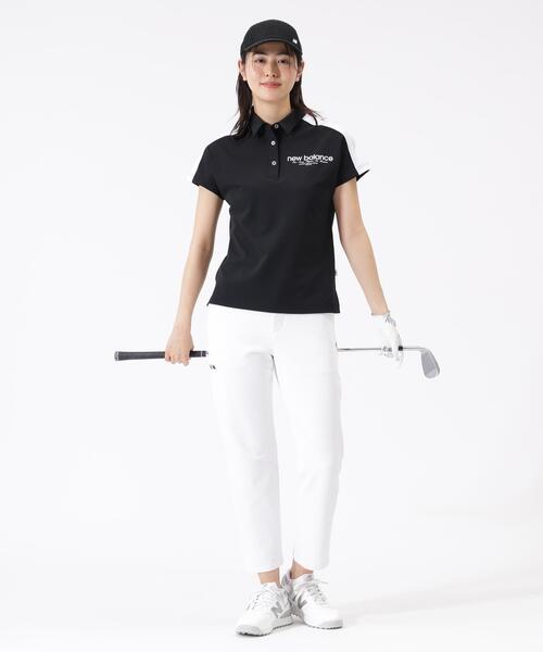 New Balance Golf（ニューバランスゴルフ）の「【new balance golf】ＦＲＥＮＣＨ　ＳＬＥＥＶＥ　ＣＯＬＬＡＲ　ＳＨＩＲＴ（シャツ/ブラウス・レディース・ベージュ/ホワイト/ブラック・MEDIUM/SMALL/LARGE）」の13枚目の写真