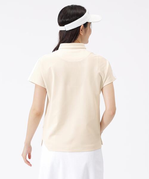 New Balance Golf（ニューバランスゴルフ）の「【new balance golf】ＦＲＥＮＣＨ　ＳＬＥＥＶＥ　ＣＯＬＬＡＲ　ＳＨＩＲＴ（シャツ/ブラウス・レディース・ベージュ/ホワイト/ブラック・MEDIUM/SMALL/LARGE）」の5枚目の写真