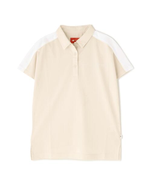 New Balance Golf（ニューバランスゴルフ）の「【new balance golf】ＦＲＥＮＣＨ　ＳＬＥＥＶＥ　ＣＯＬＬＡＲ　ＳＨＩＲＴ（シャツ/ブラウス・レディース・ベージュ/ホワイト/ブラック・MEDIUM/SMALL/LARGE）」の8枚目の写真