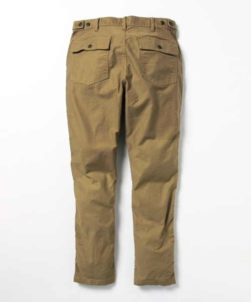 BEAMS（ビームス）の「BEAMS / ストレッチ テーパード ベイカーパンツ（チノパンツ・メンズ・ブラック/ライトブラウン/オリーブ・MEDIUM/SMALL/X-LARGE/LARGE）」の18枚目の写真