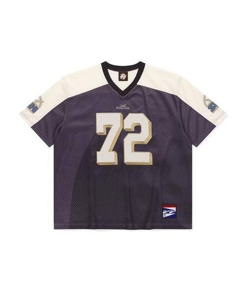 SUNLOVE（サンラブ）の「Sun Sport Mesh Tee（Tシャツ/カットソー・レディース・ホワイト/ブラック/ネイビー/パープル/オリーブ・S/M/L/XL）」の5枚目の写真
