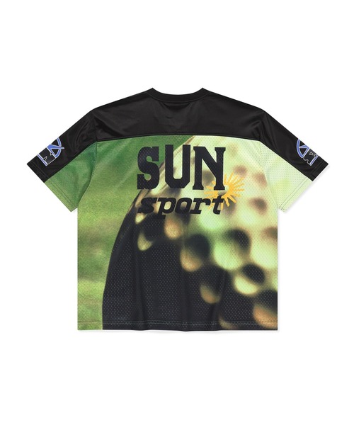 SUNLOVE（サンラブ）の「Sun Sport Mesh Tee（Tシャツ/カットソー・レディース・ホワイト/ブラック/ネイビー/パープル/オリーブ・S/M/L/XL）」の14枚目の写真