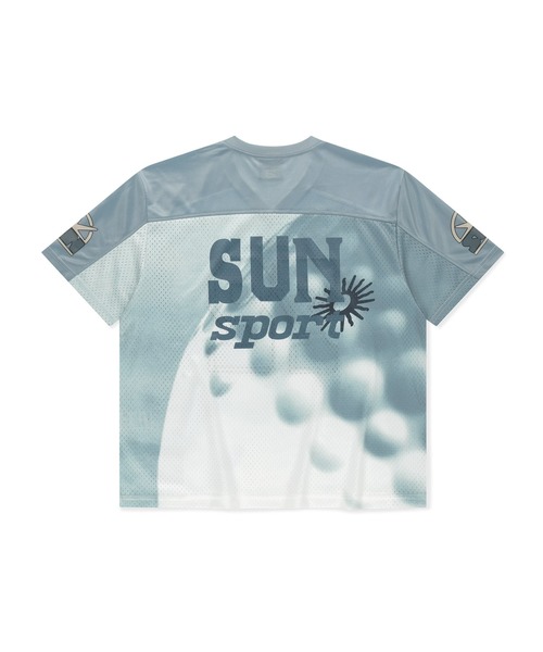 SUNLOVE（サンラブ）の「Sun Sport Mesh Tee（Tシャツ/カットソー・レディース・ホワイト/ブラック/ネイビー/パープル/オリーブ・S/M/L/XL）」の6枚目の写真