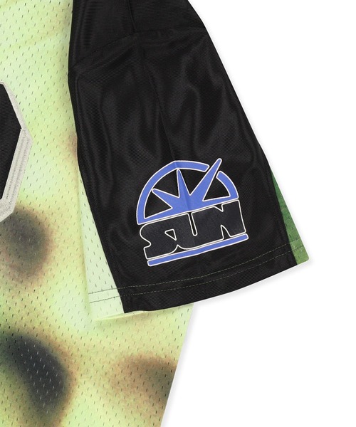 SUNLOVE（サンラブ）の「Sun Sport Mesh Tee（Tシャツ/カットソー・レディース・ホワイト/ブラック/ネイビー/パープル/オリーブ・S/M/L/XL）」の16枚目の写真