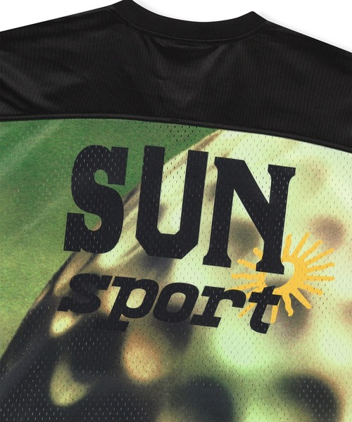 SUNLOVE（サンラブ）の「Sun Sport Mesh Tee（Tシャツ/カットソー・レディース・ホワイト/ブラック/ネイビー/パープル/オリーブ・S/M/L/XL）」の18枚目の写真