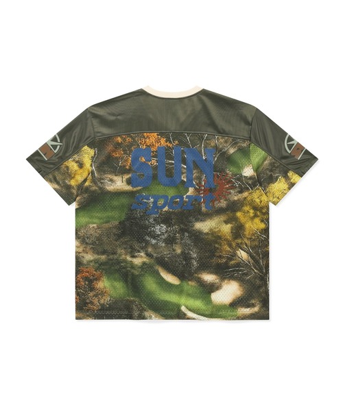 SUNLOVE（サンラブ）の「Sun Sport Mesh Tee（Tシャツ/カットソー・レディース・ホワイト/ブラック/ネイビー/パープル/オリーブ・S/M/L/XL）」の22枚目の写真