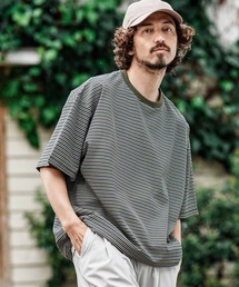 mt10492- マルチボーダースピンドルTシャツ