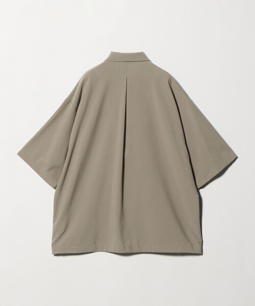 UNITED ARROWS(ユナイテッドアローズ)の「DotAir ドットエア サッカー ダブルポケットシャツ 吸水速乾(シャツ/ブラウス・メンズ・ブラック/オリーブ・M/L/S/XL)」の12枚目の写真