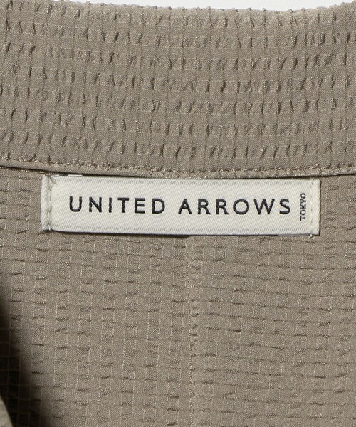 UNITED ARROWS(ユナイテッドアローズ)の「DotAir ドットエア サッカー ダブルポケットシャツ 吸水速乾(シャツ/ブラウス・メンズ・ブラック/オリーブ・M/L/S/XL)」の22枚目の写真