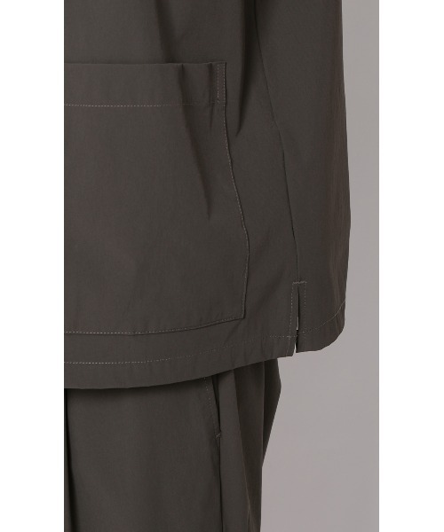 AOYAMA(アオヤマ)の「半袖オーバーシャツ【マルチウェイ】【セットアップ着用可】(シャツ/ブラウス・メンズ・ブラック/グレー・S/L/M/LL)」の21枚目の写真