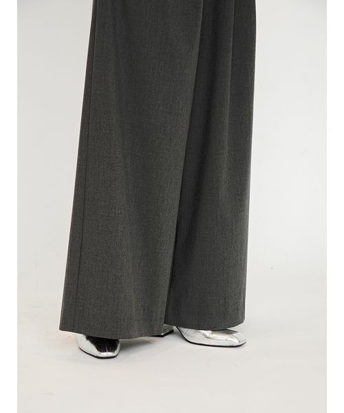 SORIN(ソリン )の「Inside Out Waist Wide Pants/インサイドアウトウエスト ワイドパンツ(その他パンツ・レディース・ストライプ/ダークグレー・36/38)」の18枚目の写真