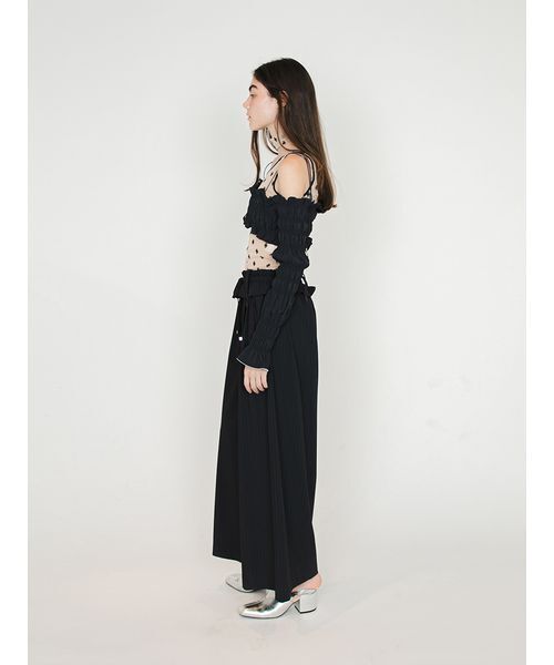 SORIN(ソリン )の「Inside Out Waist Wide Pants/インサイドアウトウエスト ワイドパンツ(その他パンツ・レディース・ストライプ/ダークグレー・36/38)」の22枚目の写真