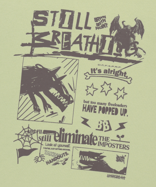 BROWNBREATH(ブラウンブレス)の「ELIMINATE CROP TEE - YELLOW(Tシャツ/カットソー・レディース・その他・SMALL/MEDIUM/LARGE/X-LARGE)」の7枚目の写真