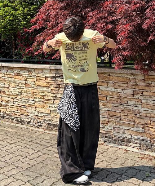BROWNBREATH(ブラウンブレス)の「ELIMINATE CROP TEE - YELLOW(Tシャツ/カットソー・レディース・その他・SMALL/MEDIUM/LARGE/X-LARGE)」の2枚目の写真