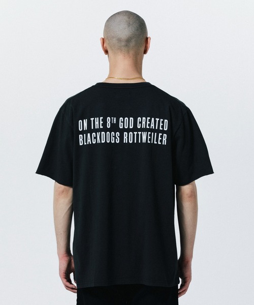ROTTWEILER(ロットワイラー)の「R9 GOD TEE(Tシャツ/カットソー・メンズ・ブラック/ホワイト・S/M/L/XL)」の2枚目の写真