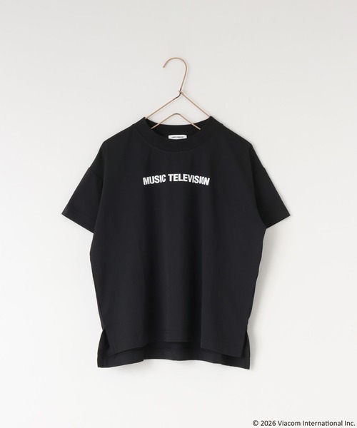 LOWRYS FARM(ローリーズファーム)の「MTVプリントBIGT 668997(Tシャツ/カットソー・キッズ・ゴールド系その他/オフホワイト/ブラック・120cm/110cm/130cm/140cm/150cm)」の22枚目の写真