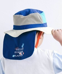 SLAP SLIP（スラップスリップ）の「バイカラー&総柄サファリハット(52~54cm)（ハット）」