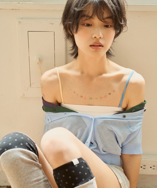 common gull products.(コモンガルプロダクツ)の「わがままなチューブトップ(キャミソール・レディース・ホワイト系/ブラック系・SMALL/MEDIUM)」の22枚目の写真