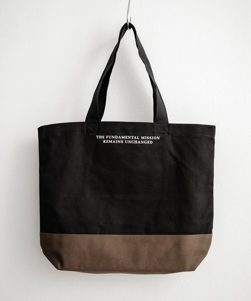 THE NORTH FACE(ザノースフェイス)の「日本未展開モデル THE NORTH FACE ザ・ノースフェイス WHITE LABEL ホワイトレーベル BLOCK CANVAS BAG バイカラーキャンバストートバッグ(トートバッグ・メンズ・クリーム/ダークブルー/ブラック・FREE)」の20枚目の写真