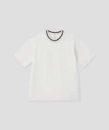 CFCL（シーエフシーエル）の「【CFCL】BS GARTER SHORT SLEEVE TEE SHIRT（Tシャツ/カットソー）」