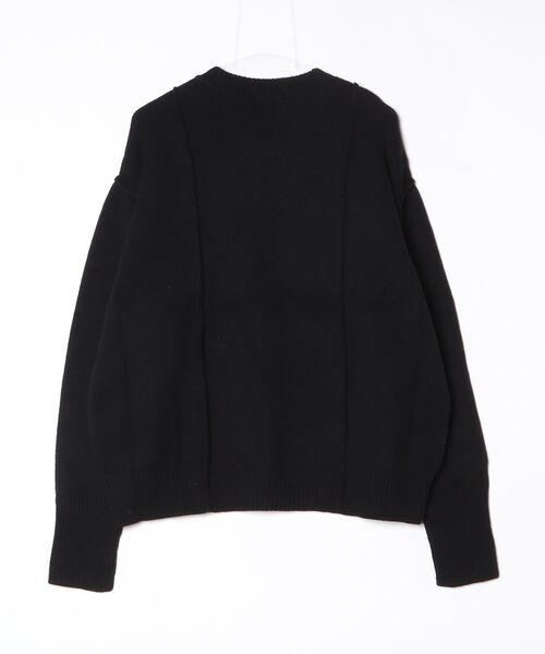 superNova.（スーパーノヴァ）の「【superNova.】Moebius knit sweater（ニット/セーター・メンズ・ブラック・FREE）」の2枚目の写真