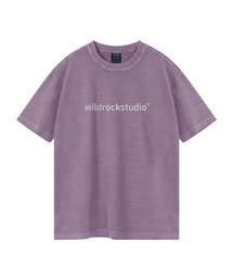 スタンダードロゴピグメントオーバーサイズ半袖Tシャツ(クロップ付き)