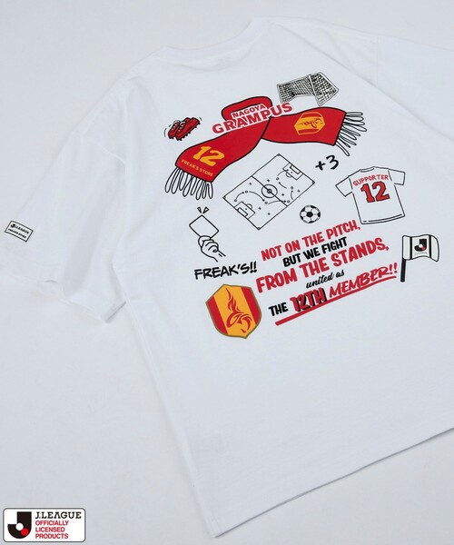 J.LEAGUE × FREAK'S STORE 別注SUPPORTERS SHORT SLEEVE TEE 【名古屋
