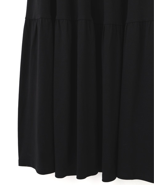 JILL by JILL STUART(ジルバイジルスチュアート)の「カットソーティアードワンピース(ワンピース・レディース・ミント/ブラック/ホワイト/ピンク・FREE)」の20枚目の写真