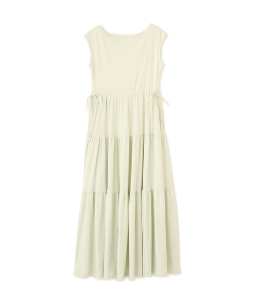 JILL by JILL STUART(ジルバイジルスチュアート)の「カットソーティアードワンピース(ワンピース・レディース・ミント/ブラック/ホワイト/ピンク・FREE)」の8枚目の写真