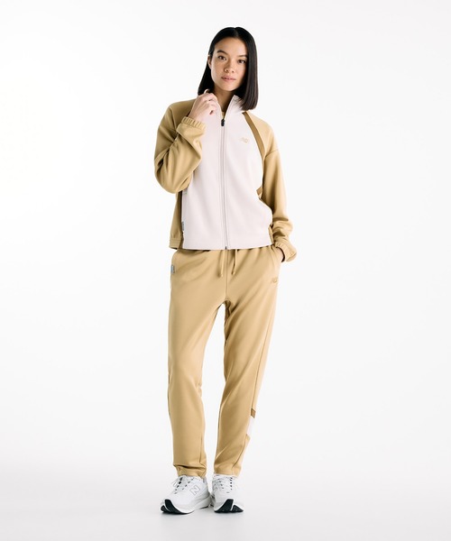 NEW BALANCE(ニューバランス)の「ニットトラックジャケット(ブルゾン・レディース・ライトグレー/アイボリー/ブルーグレー・X-LARGE/LARGE/MEDIUM/SMALL)」の11枚目の写真